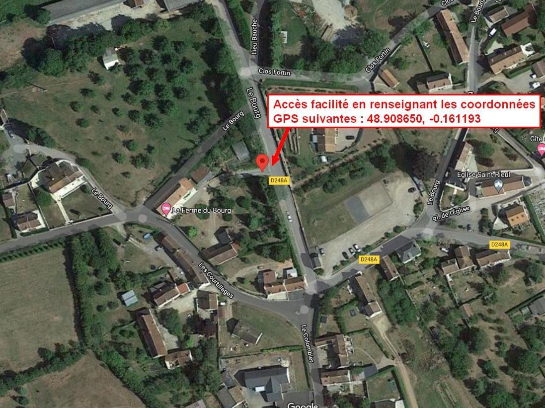 La Ferme Du Bourg Bed & Breakfast Eraines Exterior foto